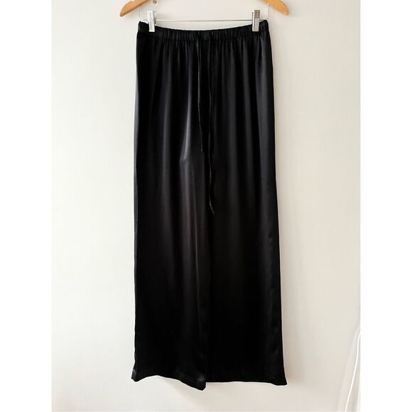 Reformation Black Silk Pants Size M - Picture 3 of 7